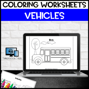 vehiclecoloringworksheets