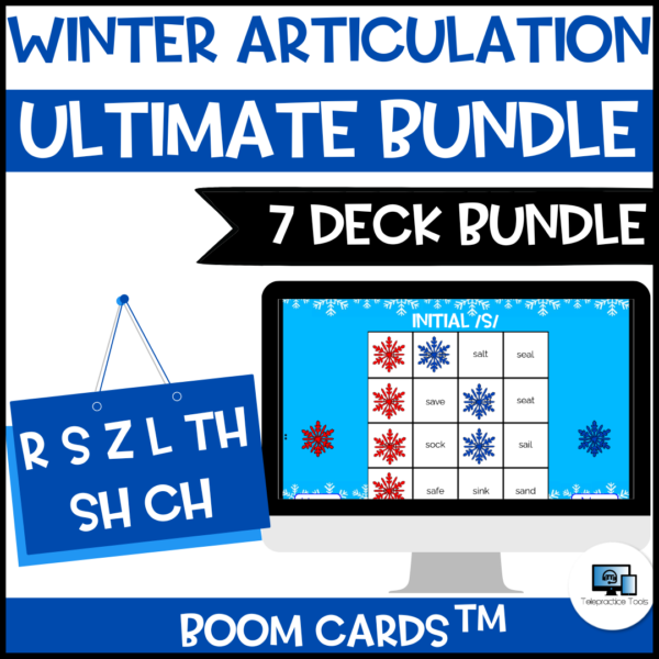 WINTERboomcardsforspeechtherapy